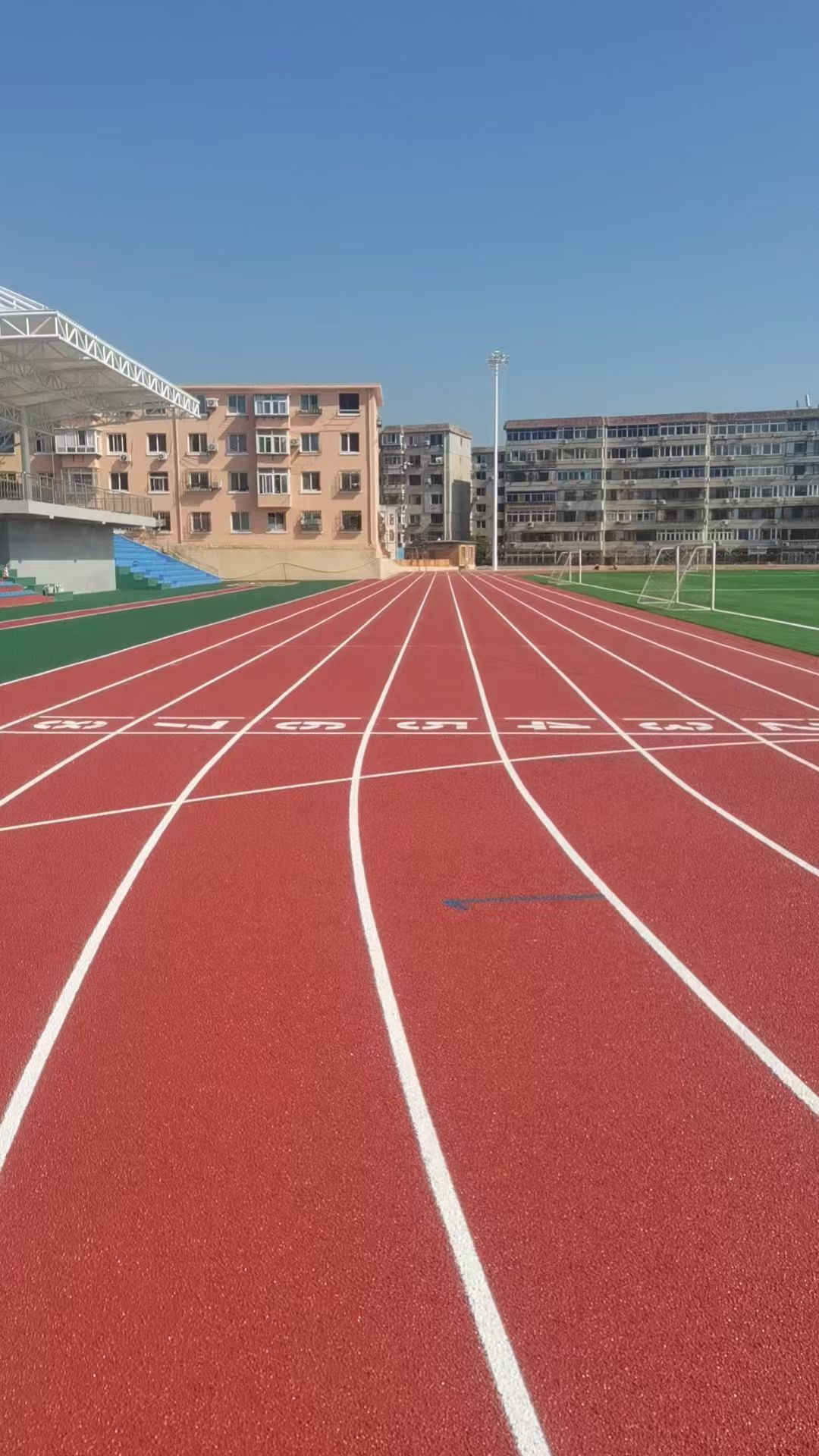 天水市学校运动操场渗水跑道 - 厂家